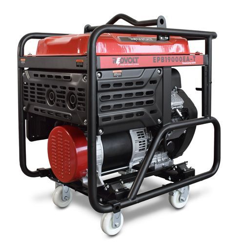 Бензиновый генератор REDVOLT EPB19000EA-T на колесах фото