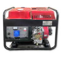 Дизельный генератор Амперос LDG10000E стартер  фото