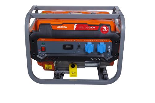 Бензиновый генератор КРАТОН GG-2800 синхронный фото