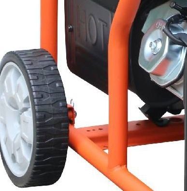 Бензиновый генератор Zongshen KB 9003 E на колесах фото