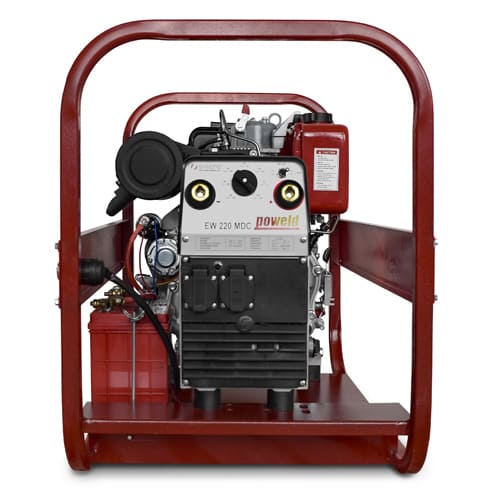 Дизельный сварочный генератор REDVOLT 192FAE-220MDC-B EPDRW220MDCE-S для газового котла фото