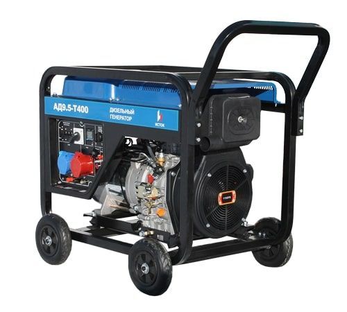 Дизельный генератор Исток АД10-Т400-ВМ131Э  на колесах фото