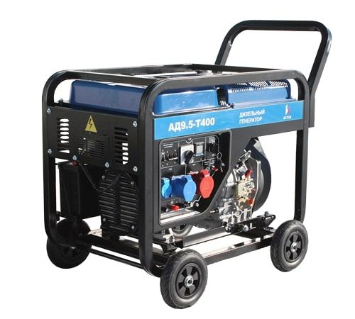 Дизельный генератор Исток АД10-Т400-ВМ131Э  на колесах фото