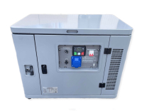 Бензиновый генератор Амперос LT10000E стартер в кожухе с АВР для газового котла фото