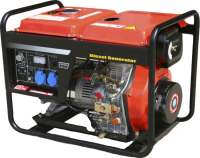 Дизельный генератор Амперос LDG7500СLE стартер с АВР  для газового котла фото