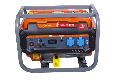 Бензиновый генератор КРАТОН GG-3300 4-х тактный фото