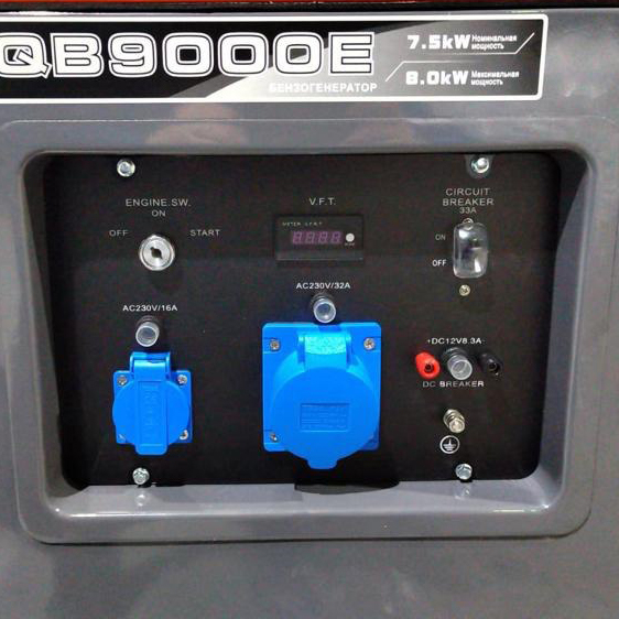 Бензиновый генератор Zongshen QB 9000 E фото