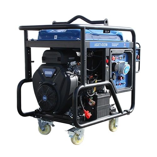 Бензиновый генератор Исток АБ17-О230-ВМ121Э на колесах фото