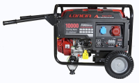 Бензиновый генератор Loncin LC10000D-AS, 3-х фазный для газового котла фото
