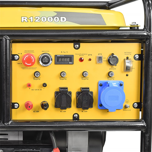 Бензиновый генератор RATO R12000DA э/c + подготовка к автозапуску для газового котла фото