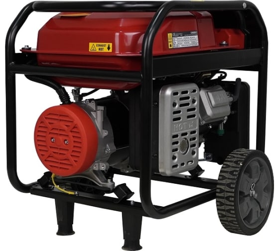 Бензиновый генератор Loncin GH6500-2 фото