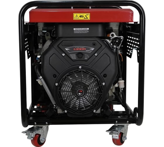 Бензиновый генератор Loncin LC24000S на колесах фото