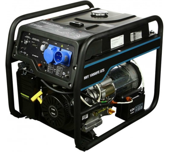 Бензиновый генератор Hyundai HHY 10000FE ATS с автозапуском для газового котла фото