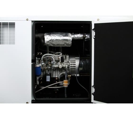 Дизельный генератор Hyundai DHY 12000SE-3  для газового котла фото