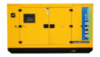 Дизельный генератор Aksa APD13A в кожухе с АВР  для газового котла фото