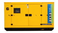 Дизельный генератор Aksa APD135A в кожухе с АВР  фото