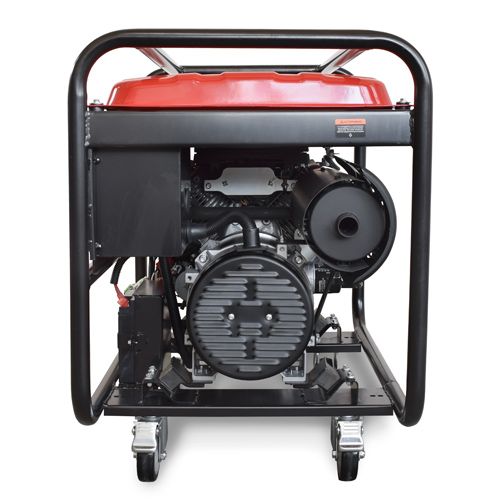 Бензиновый генератор REDVOLT EPB12000EA на колесах фото