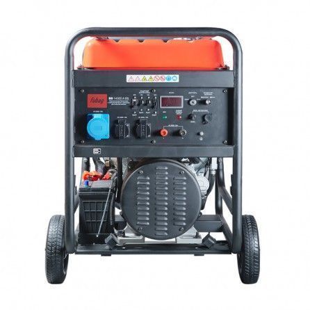 Бензиновый генератор Fubag BS 14000 A ES на колесах фото