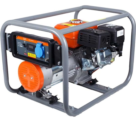 Бензиновый генератор КРАТОН GG-3200L на колесах фото