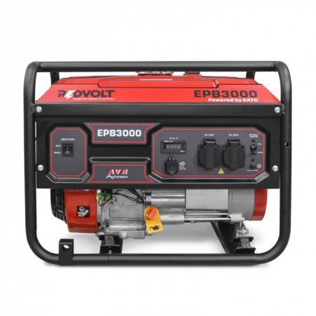 Бензиновый генератор REDVOLT EPB3000 для гаража фото
