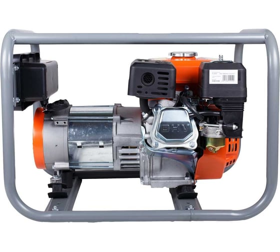 Бензиновый генератор КРАТОН GG-3200L на колесах фото