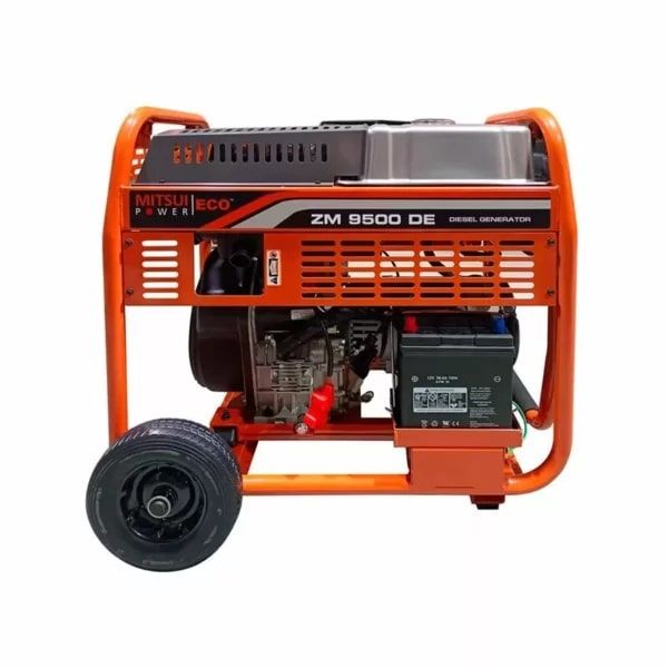 Дизельный генератор Mitsui ZM 9500 DE  на колесах фото