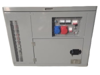 Дизельный генератор Амперос LDG10000E-3 стартер в кожухе  для газового котла фото