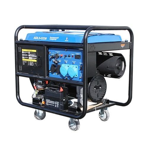 Бензиновый генератор Исток АБ10-О230-ВМ121Э на колесах фото