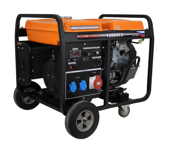 Бензиновый генератор Lifan 10 GF2-4 (LF12000E3) для газового котла фото