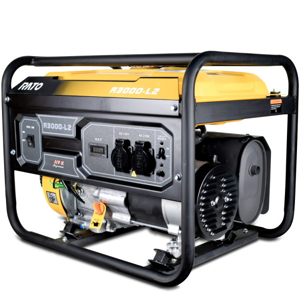 Бензиновый генератор RATO R3000-L2W + колесный комплект для газового котла фото