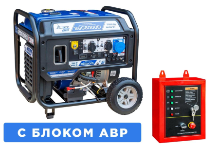 Бензиновый генератор ТСС SGG 8000Ei с блоком АВР Бензиновый генератор ТСС SGG 8000Ei с блоком АВР фото