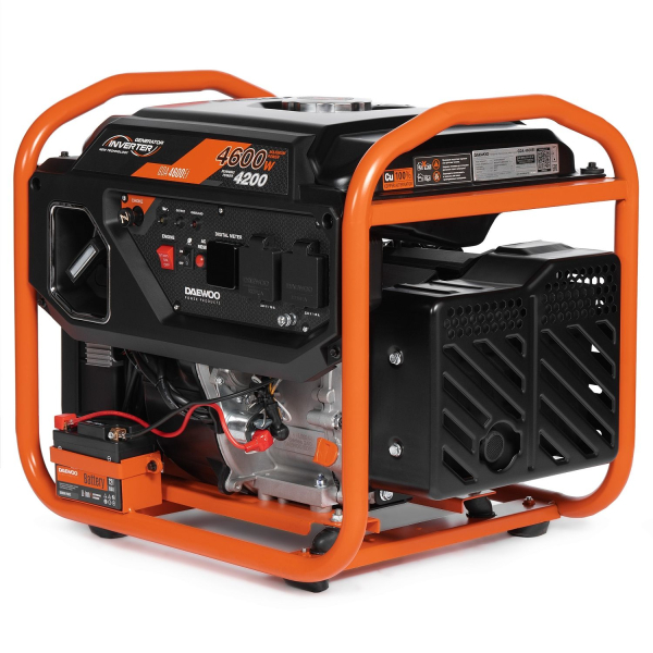 Бензиновый инверторный генератор DAEWOO GDA 4600Ei для газового котла фото