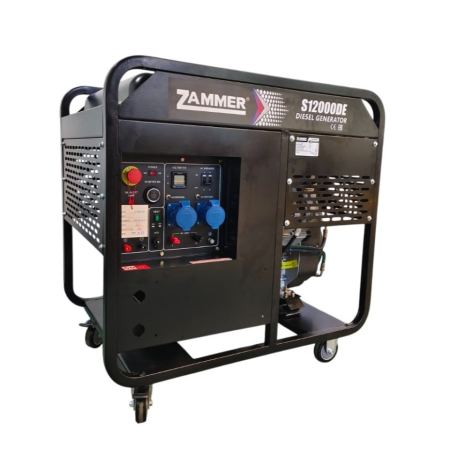 Дизельный генератор Zammer S12000DE фото