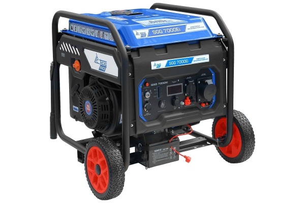 Бензиновый инверторный генератор ТСС SGG 7000Ei портативный фото
