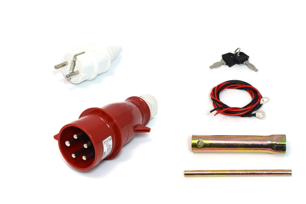 Бензиновый генератор ТСС SGG 10000EH3A для газового котла фото