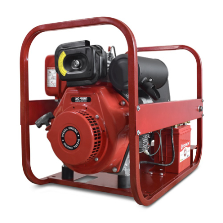 Дизельный генератор REDVOLT 192FAE-220MDC-B фото