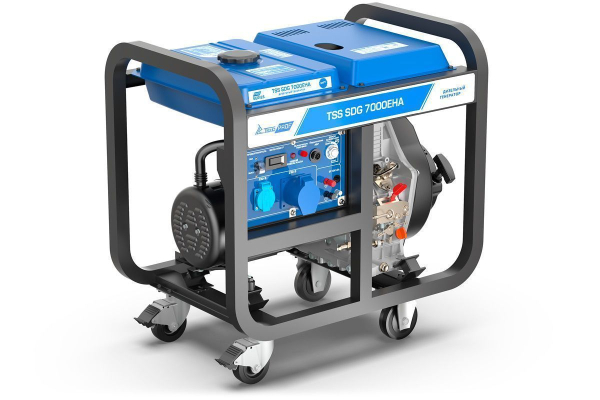 Дизельный генератор ТСС SDG 7000EH3A 100034 фото