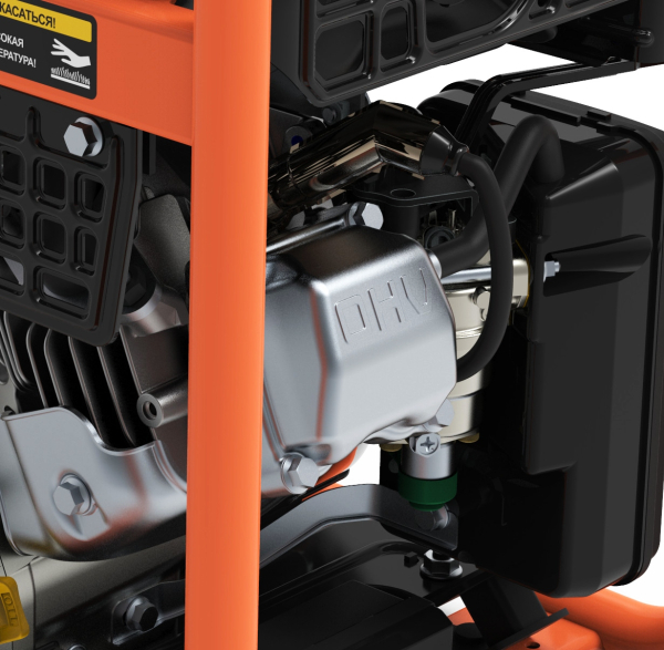 Бензиновый инверторный генератор Zongshen BPB 4000 для газового котла фото