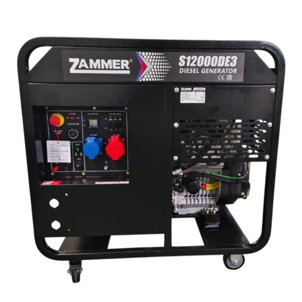 Дизельный генератор Zammer S12000DE3 S12000DE3 для газового котла фото