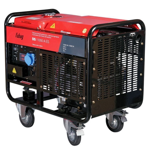 Дизельный генератор Fubag DS 11000 A ES 838213 на колесах фото