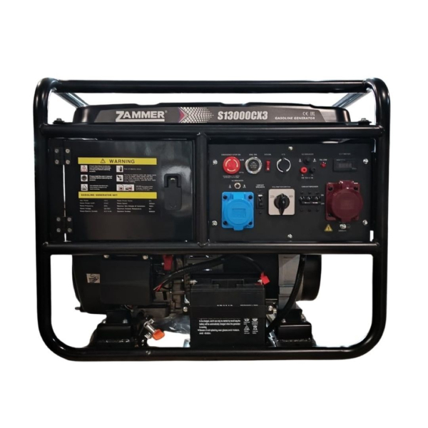 Бензиновый генератор Zammer S13000CX3 для газового котла фото