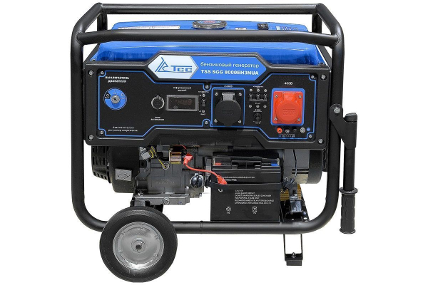 Бензиновый генератор ТСС SGG 8000EH3NUA портативный фото