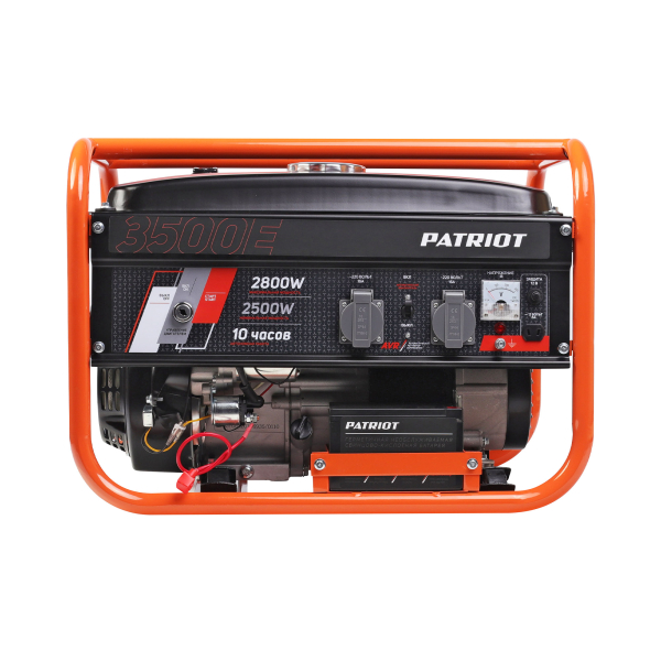 Бензиновый генератор PATRIOT SRGE 3500 E на колесах фото