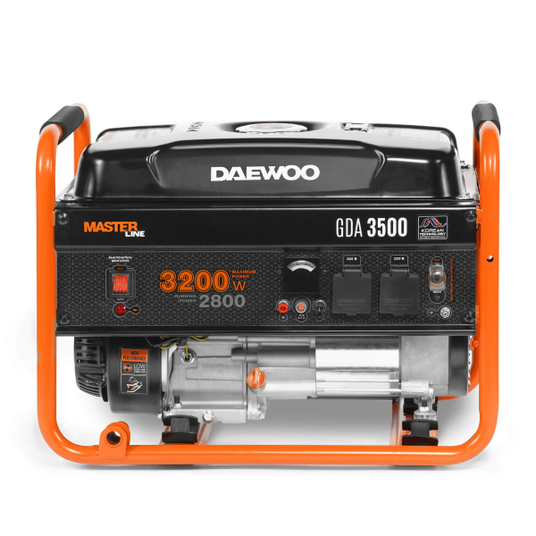 Бензиновый генератор DAEWOO GDA 3500 для дома фото