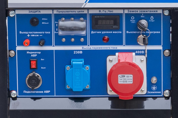 Дизельный генератор ТСС SDG 6000EH3A 077016 стационарный фото