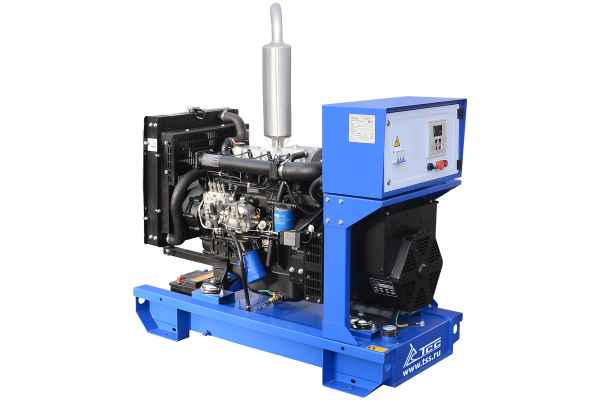 Дизельный генератор ТСС АД-16С-Т400 в погодозащитном кожухе 025182 уличный фото