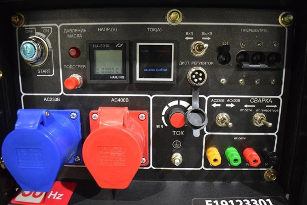 Дизельный сварочный генератор ТСС DGW 6.0/200ED-R3 026496 для газового котла фото