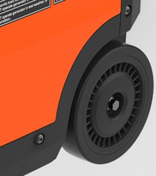 Бензиновый инверторный генератор Zongshen BQH 4000 портативный фото