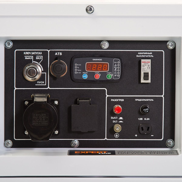 Дизельный генератор DAEWOO DDAE 10000SE DDAE 10000SE на колесах фото