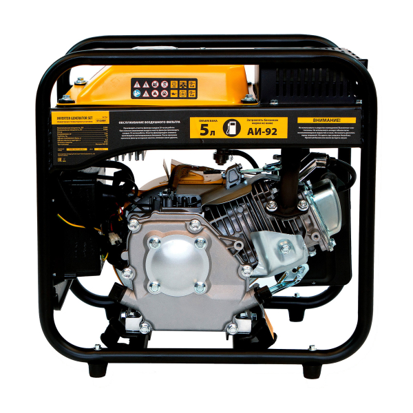 Бензиновый инверторный генератор DENZEL GT-2500iF на колесах фото